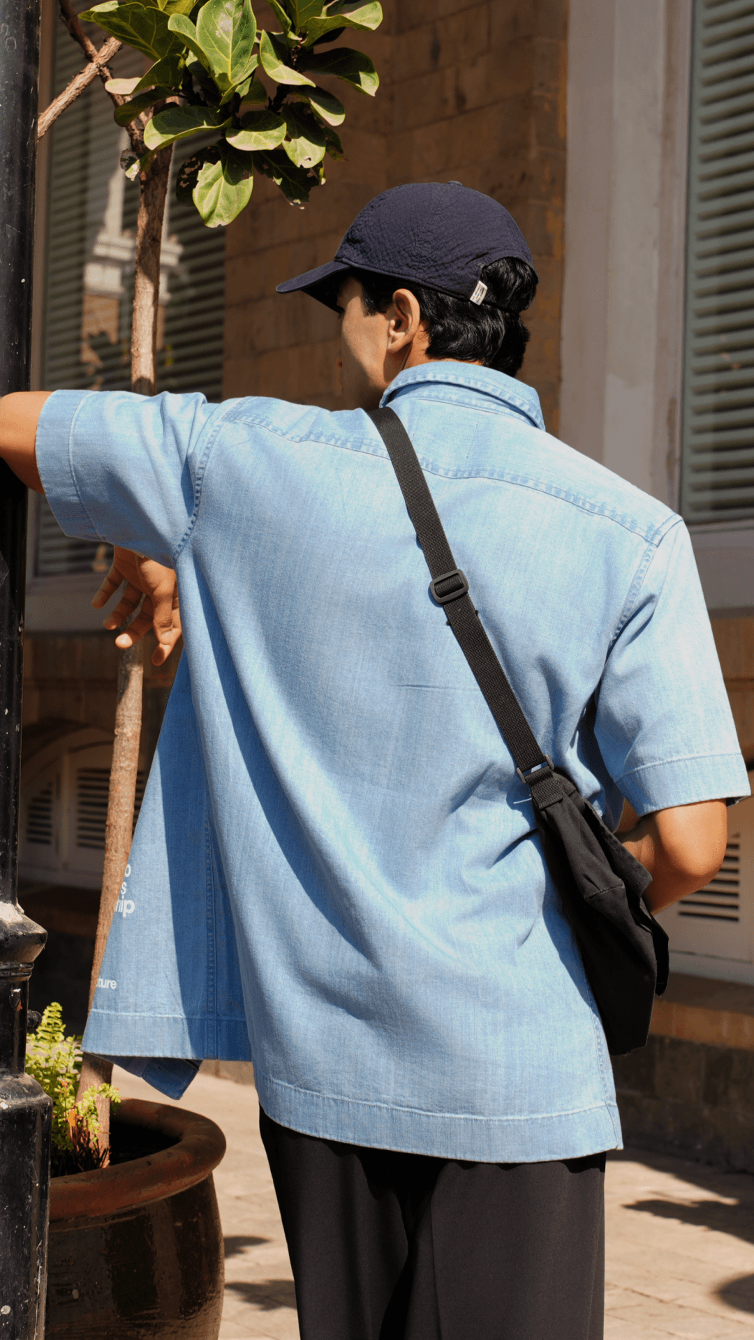 Light Indigo Half-Sleeved Shirt
Mid Indigo Half-Sleeved Shirt